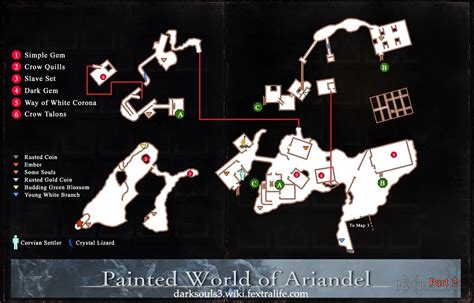 dark souls 3 ashes of ariandel map